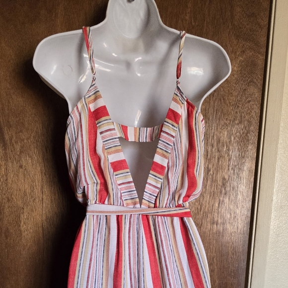 NWOT striped jumpsuit 70s - Picture 3 of 4